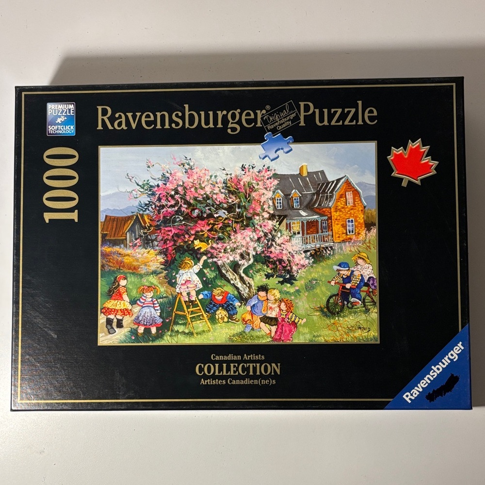Ravensburger Puzzle - Canadian Artists Collection Pauline Paquin Kittens in tree